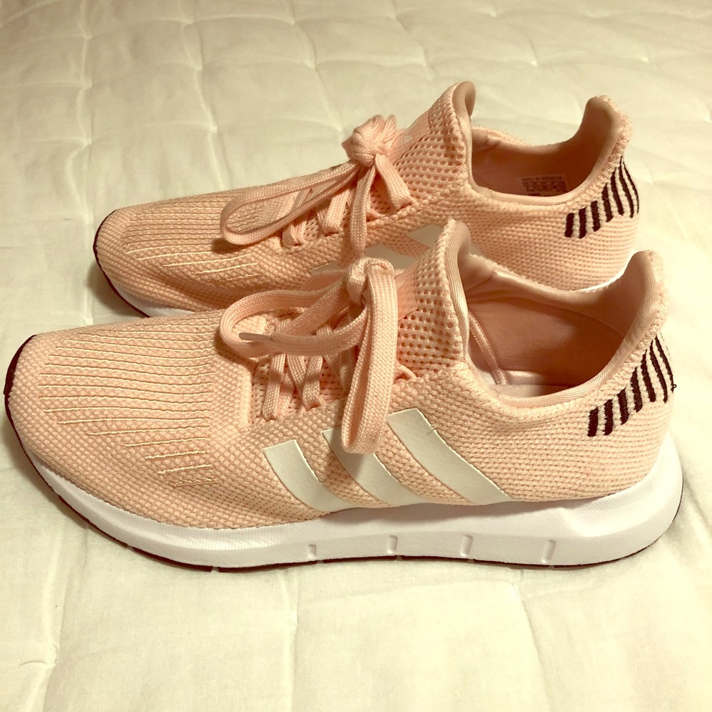 NEW Adidas pink sneakers size 7. New without box.